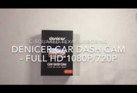 AMAZINGLY CLEAR HD DASH CAM FOR UNDER $50! Denicer Dash Cam Unboxing