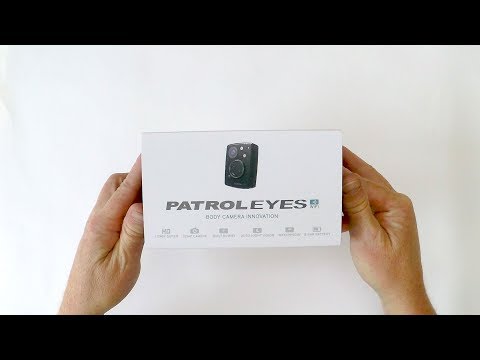 Unboxing - PatrolEyes SC-DV10 WiFi Infrared HD Police Body Camera