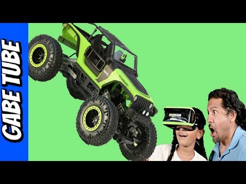 Top Toys For CHRISTMAS 2017 NEW BRIGHT DASH CAM JEEP TRAILCAT UNBOXING & REVIEW Gabe Tube TV