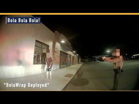 Actual Footage of BolaWrap® Deployment Captured on Bodycam