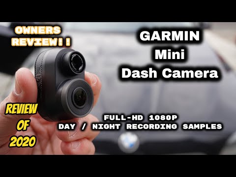 Garmin Dash Cam Mini - Unboxing + Video Samples + Review