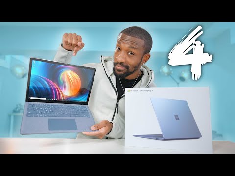 NEW Microsoft Surface Laptop 4 Unboxing and First Impressions!