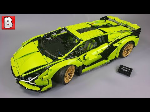 The Impressive LEGO Technic Lamborghini Sian FKP 37 Unbox & Review