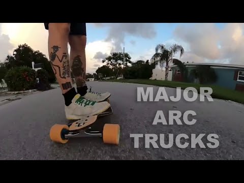 Major Arc Longboard Trucks Unboxing