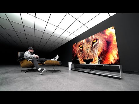 Unboxing LG's Mind Blowing 8K 88-inch OLED Beast