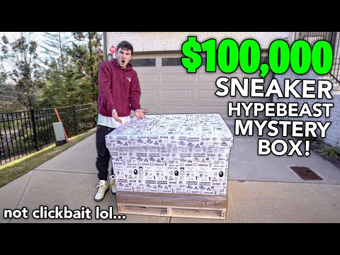 Unboxing The First Ever 0,000 Hypebeast Mystery Box...