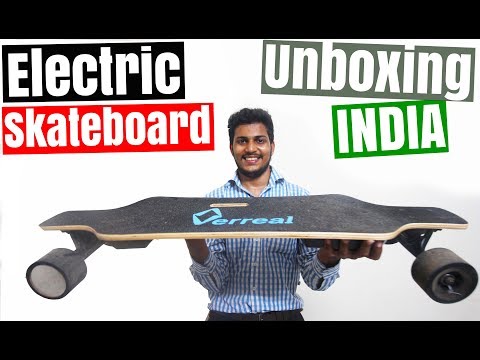 Unboxing my NEW Electric Skateboard (INDIA)
