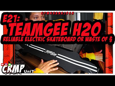 E21: Unboxing/review // Teamgee H20 electric longboard