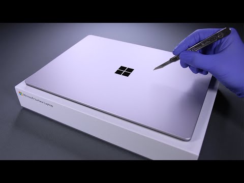 Microsoft Surface Laptop 3 Unboxing - ASMR