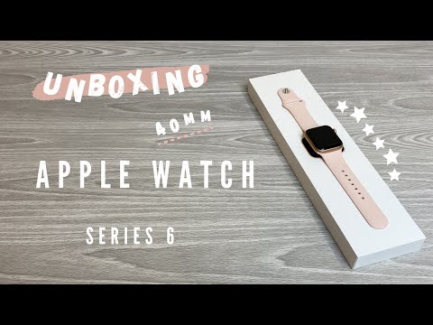 Apple Watch Series 6 Rose Gold Unboxing ⌚️