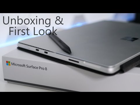 2021 Surface Pro 8 - Unboxing and First Look