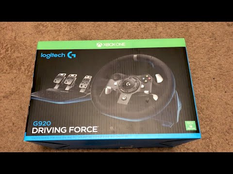Logitech G920 Unboxing and Gameplay
