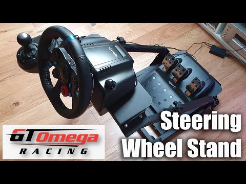 GT Omega Steering Wheel Frame Unboxing and Setup With Logitech G29