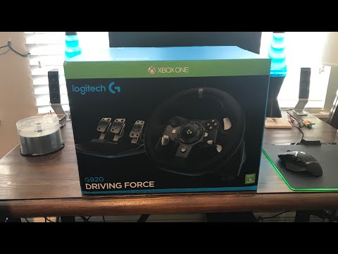 Unboxing: Logitech G920 Driving Force Steering Wheel
