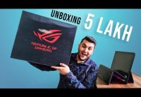 Crazy 5 Lakh Rupees Folding Gaming Laptop | ROG Mothership Unboxing!