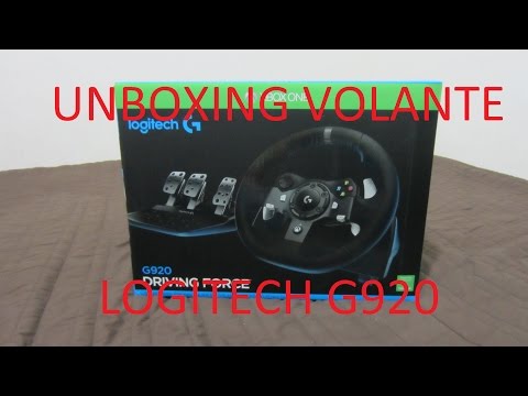 Unboxing (Desempaquetado) y Pruebas Volante Logitech G920 Parte 1