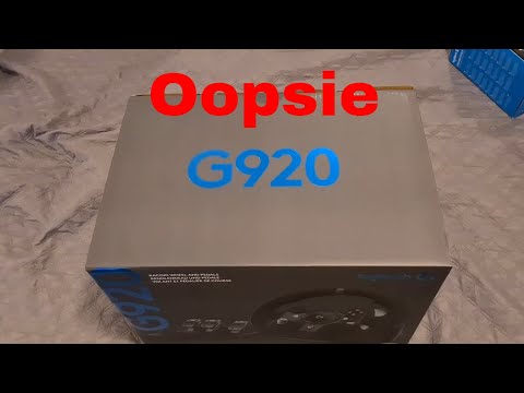 Logitech G920 Unboxing - ASMR (Trying to be TheRelaxingEnd)