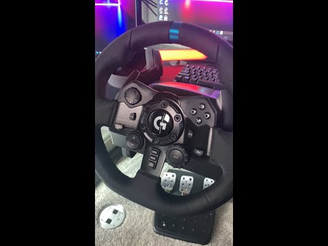 Logitech G923 Shifter Unboxing | 2021 BEST Gaming/Sim Racing Steering Wheel #youtubeshorts #shorts
