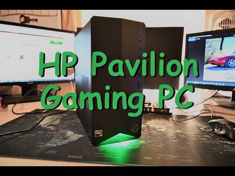 HP Pavilion Gaming PC TG01-0023W Unboxing and Review