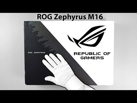 ROG Zephyrus M16 Gaming Laptop Unboxing + Gameplay (Core i9-11900H, RTX 3070, 165Hz)