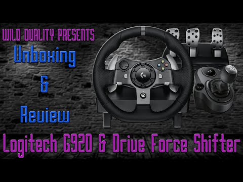 Logitech G920 + Drive Force Shifter Unboxing & Review with American Truck Simulator
