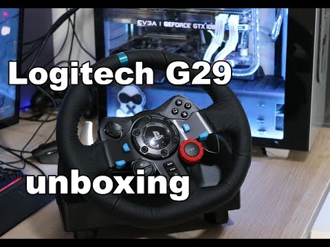 Unboxing την Τιμονιέρα της Logitech! [Logitech G29]