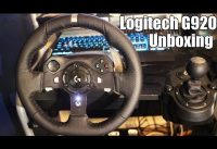 Unboxing Driving Force G920 by Logitech