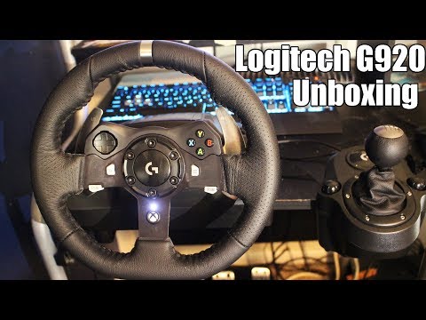 Unboxing Driving Force G920 by Logitech