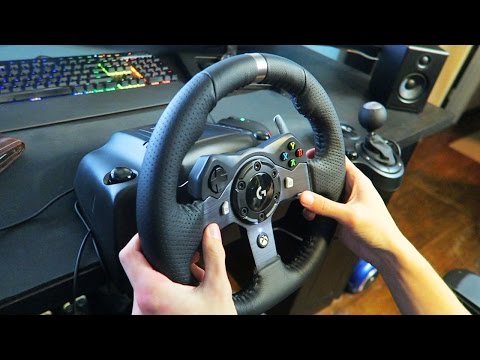 Unboxing & First Impressions: Logitech G920 Racing Wheel
