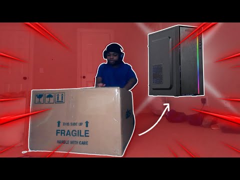 BUYING AND UNBOXING MY 0 DEMON PC!!! (MY FIRST PC UNBOXING)!👀👀