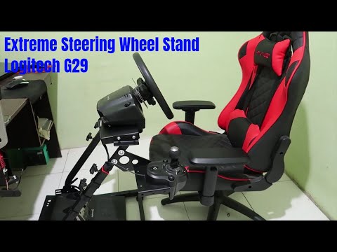 Unboxing and Assemble Extreme Steering Wheel Stand For Logitech G29 Thrustmaster -Test Drive
