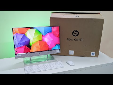 HP - All in One PC - Unboxing & Review 2021 🌹🌻🌷🌼