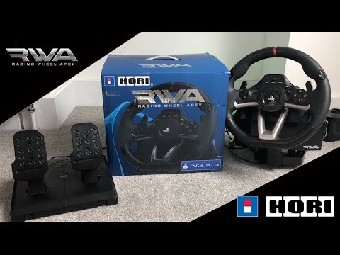 How HORI Wireless Racing Wheel APEX connects to the PlayStation 4