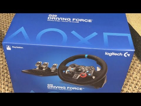 Logitech G29 Driving Force Unboxing and Preview! (I Can't Believe It!)