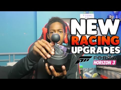 New FORZA RACING UPGRADES UNBOXING!! Logitech G920 Force Feedback Steering Wheel!!