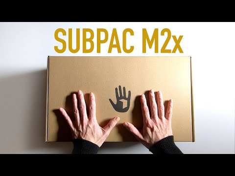 A wearable subwoofer I SUBPAC M2x unboxing