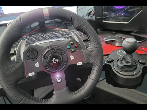 UNBOXING LOGITECH G920 AND SHIFTER!!! WITH GAMEPLAY