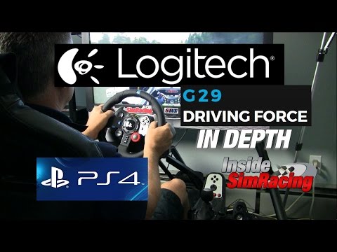 Logitech G29 Unboxing and In Depth Look - PS4
