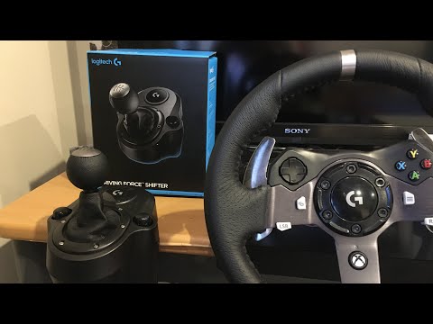 Logitech G920 Shifter Unboxing and Gameplay!