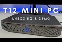 T12 Windows Mini PC Unboxing and Demo – A great Windows mini computer for home work and office work