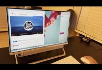 Dell Inspiron 24 All In One 5400 Desktop Computer Unboxing And Review
