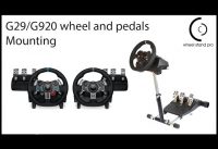 Logitech G29/G920 Setup Video – Wheel, Pedal and Wire fastening.