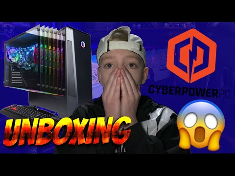 UNBOXING MY GAMING PC! | CyberPower Gaming PC