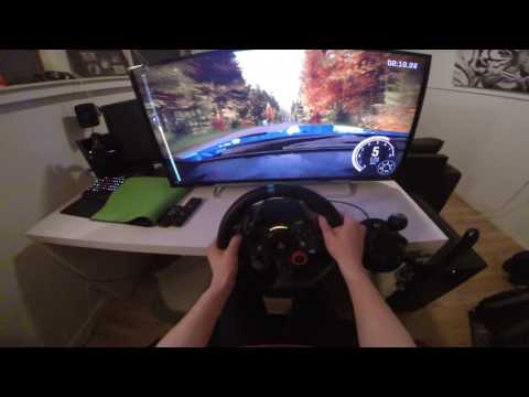 Dirt Rally PS4 Gameplay #4 POV G29