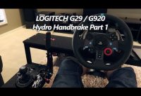 LOGITECH G29 / G920 External Handbrake Pt.1