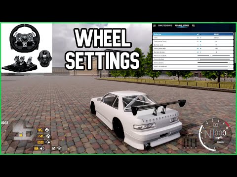 CarX NO ASSIST Wheel Settings GUIDE Setup Tutorial Realistic Drifting (G920 G29)