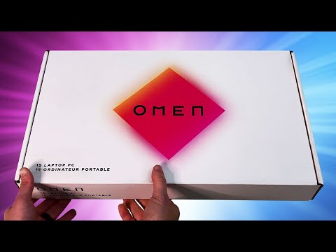 HP Omen 15 Unboxing - Nvidia GeForce RTX 3070 Gaming Laptop! Relaxing ASMR style