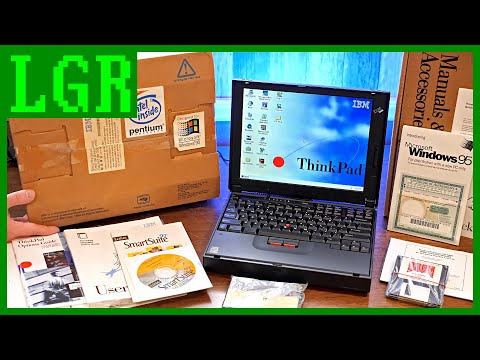 ,000 Laptop From 1997: Unboxing a NEW IBM ThinkPad 380ED!