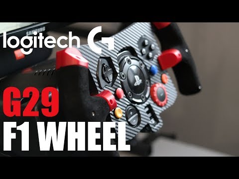 How to: Logitech G29 F1 Wheel Sim Racing modification