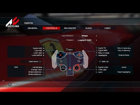 Logitech G29 Assetto Corsa PS4 Force Feedback Settings